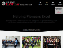 Tablet Screenshot of csuhayward.info
